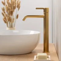 Fortis Bria Extra Large Waschtischarmatur Gold gebürstet