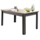 Innostyle Esstisch JASMIN Graphit - Eiche & Braun
