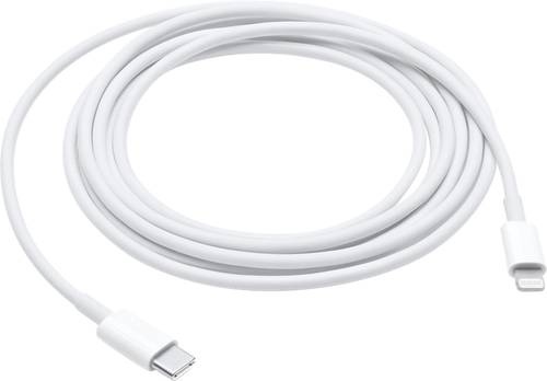 Apple iPad/iPhone/iPod Anschlusskabel [1x USB-C® Stecker - 1x Lightning-Stecker] 2.00m Weiß