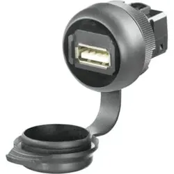 Weidmüller USB-Kupplung schwarz IE-FCM-USB-A