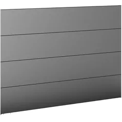 Biohort Sichtschutz zu DaVinci ohne Acrylglas Gr. 2m dunkelgrau-metallic B148922
