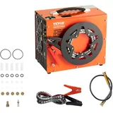 Vevor PCP Kompressor 30 MPa/4500 PSI, Luftkompressor 0,5 L, Tragbarer PCP DC 12 V & AC 230 V Kompressor, 25min Einschaltdauer Luftpump, 600-W-Hochleistungskonverter Hochdruckpumpe Airgun Gewehr