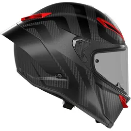 AGV Pista GP RR Intrepido Integralhelm - Matt Dunkelgrau/Schwarz/Rot / XXL