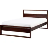 Beliani Giulia 120 x 200 cm Dunkelbraun