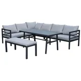 BellaVista Maia Loungeset grau
