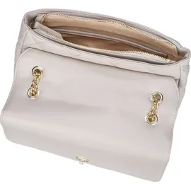 Valentino Ocarina Umhängetasche Kunstleder Beige/Weiß