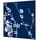 Showdown Displays Bilderrahmen Wanddekoration Kirschblüte blau 40x40 cm 3er Set