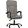 vidaXL Bürostuhl mit Massagefunktion Polyester Taupe