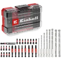 Einhell Impact-Bit-Set M-Case mit Steinbohrern 33-teilig