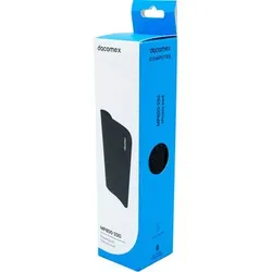 Dacomex MP800-230, Schwarz, Monochromatisch, Gaming-Mauspad
