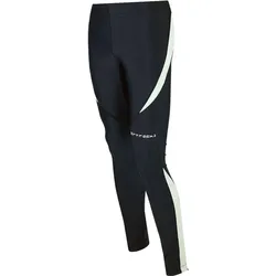 Damen Thermo Laufhose Lang Pro Schwarz SCHWARZ L