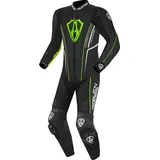 Arlen Ness Motorradkombi Losail 1-Teiler Lederkombi protektoren grün|schwarz 50