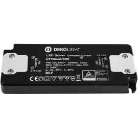Deko-Light Netzgerät CC DC), FLAT IP20, UT 700mA 12W