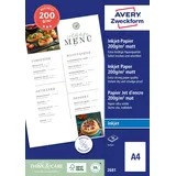 Avery Zweckform Fotopapier 2681 DIN A4 200 g/qm 50 Blatt