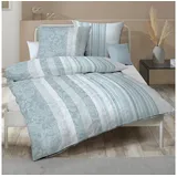 KAEPPEL Bettwäsche Firenze 135 x 200 cm Jersey Blau Hellblau