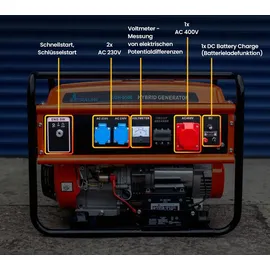 Extralink Stromgenerator Hybrid 5,5kW 3F