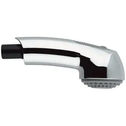 Grohe Spülbrause, Umstellung Mousseur/Brausestrahl, Chrom/Fehgrau, automatische Rückstellung auf Mousseur 46312IE0