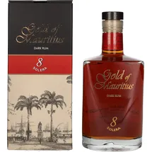 Gold of Mauritius Dark Rum Solera 8 0,7l -GB-