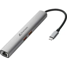 Sharkoon OfficePal Combo Adapter grau