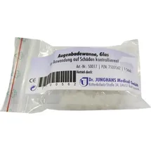 Dr. Junghans Augenbadewanne aus Glas