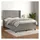 vidaXL Boxspringbett mit Matratze Hellgrau 140x200 cm Samt