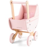 New Classic Toys Puppenwagen mit Bettzeug - Rosa
