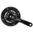 Shimano Kurbelgarnitur FC-TY501 Vierkant 6/7/8-fach, schwarz, 170 mm, E-FCTY501C244XLB