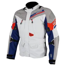 Leatt Dritour 7.5 Textiljacke Blau/Rot/Weiß 3XL