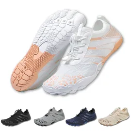 dotales Flowstep Barfußschuhe rosa/weiß 38