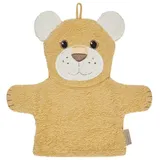Sterntaler Waschhandschuh LÖWE Leo in ocker | Gr.: onesize