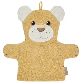 Sterntaler Waschhandschuh LÖWE Leo in ocker | Gr.: onesize