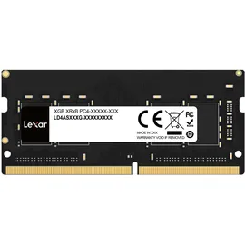 Lexar LD4AS016G-B3200GSST 1 x 16GB, 3200 MHz, DDR4-RAM, SO-DIMM), RAM, Schwarz