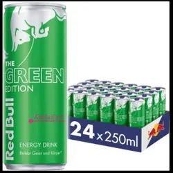 Red Bull Grüne Edition Kaktusfrucht 250 ml (Karton von 24. inkl. 6€ Pfand)