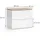 Vicco Wido 60 x 50 cm Weiß/Sonoma
