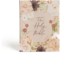 Holman Bibles Holy Bible: Csb Notetaking Bible, Large Print Hosanna Revival Edition, Blush Cloth-over-board