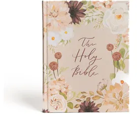 Holman Bibles Holy Bible: Csb Notetaking Bible, Large Print Hosanna Revival Edition, Blush Cloth-over-board