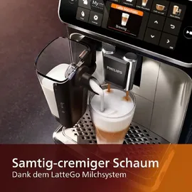 Philips 5400 Series LatteGo EP5447/90 schwarz/chrom