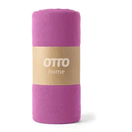 OTTO home Spannbettlaken Physalis Jersey 160 x 200 cm beere
