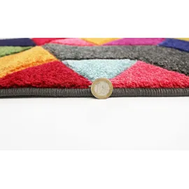 Flair Rugs Dynamic Teppichläufer 66 x 230 cm Mehrfarbig