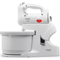 SMAPP 2-Schüssel-Handmixer weiß - Weiß