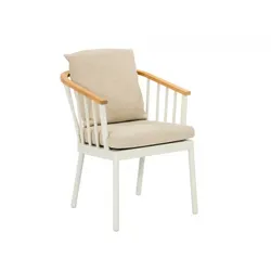 Apple Bee Condor Dining Armchair Alu Oyster