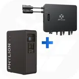 Phylion 2,76 kWh Batteriespeicher mit Heizmatte und APstorage EZHI Hybrid-Mikrowechselrichter