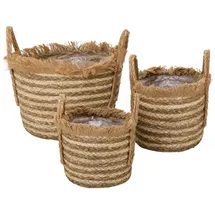 Marrakesch Orient & Mediterran Interior Aufbewahrungsbox 44 x 29 x 44 cm 3-tlg. braun