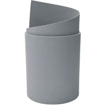 zaun|zu® Sichtschutzmatte 255 x 1 cm Fenstergrau genarbte Lederstruktur 2 St.