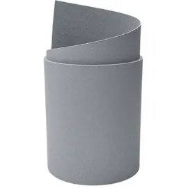 zaun|zu® Sichtschutzmatte 255 x 1 cm Fenstergrau genarbte Lederstruktur 2 St.