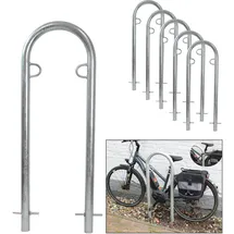 Trutzholm Fahrradständer 5 x Anlehnbügel 111,5 x 40 cm Ø 49 mm grau