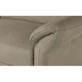 Wohnwert Einzelcouch Mikrofaser 2-Sitzer Beige