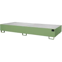 Regalwanne GR 3300 2 lackiert RAL6011 Resedagrün Umwelt Lagertechnik