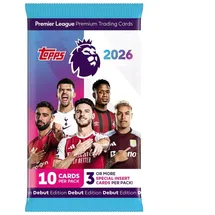 Topps Premier League 2025/26 Kartenpakete