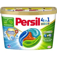 Persil Tiefenrein 4in1 DISCS (16 Waschladungen), Waschmittel gegen schlechte Gerüche, Vollwaschmittel für reine Wäsche und hygienische Frische für die Maschine